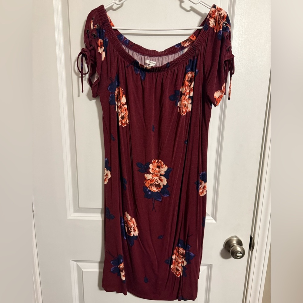 Maurices Burgundy Sundress